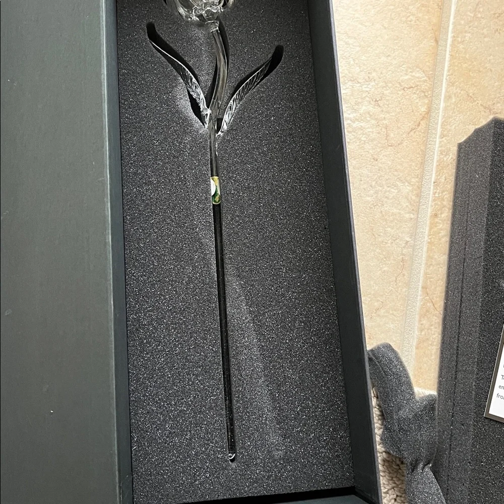 Waterford Fleurology Tulip Flower NIB - Picture 2 of 6